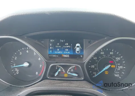 2018 Ford Focus Sel из США, поврежденный, VIN 1FADP3H24JL312459